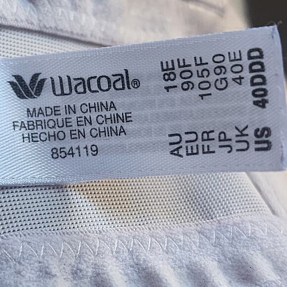 Wacoal Red Carpet Strapless Light Pink Full Coverage Underwire Bra Size 40DDD - Picture 2 of 4